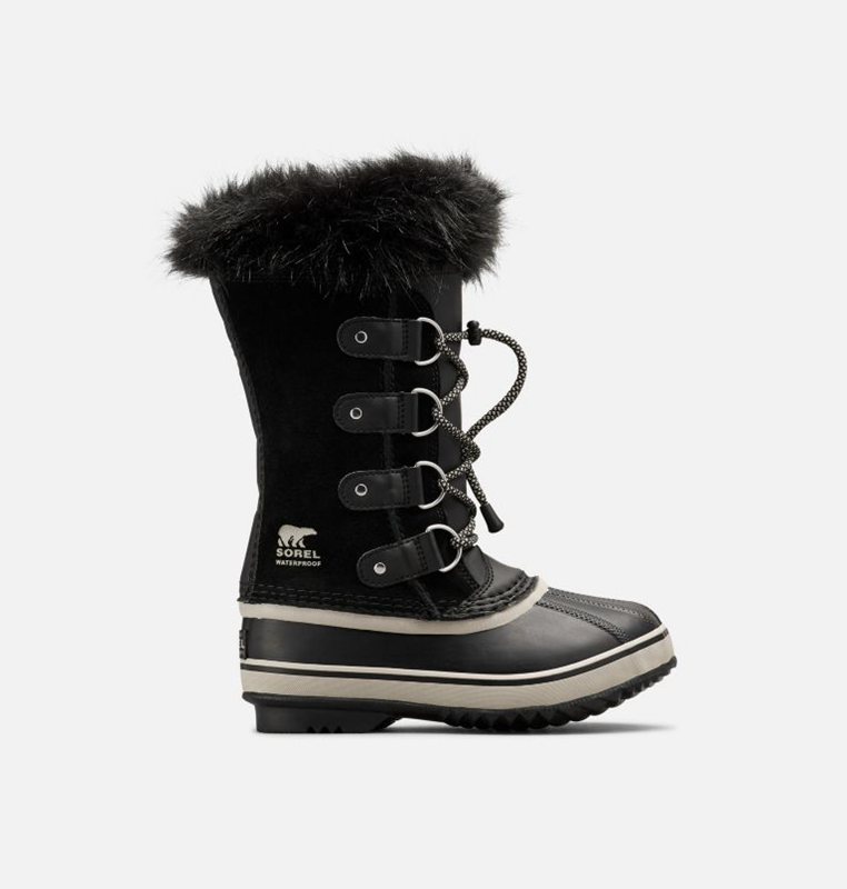 Botas Nieve Sorel Niños - Youth Joan Of Arctic™ Negras - 92416-JPKZ